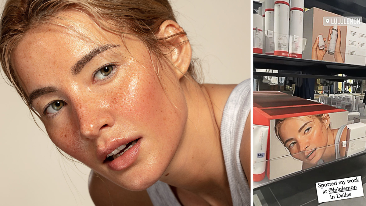 Lululemon Selfcare, flush campaign image